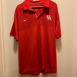 Nike Dri-fit U of H polo